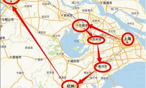 华东五市旅游线路攻略_华东五市旅游线路攻略图